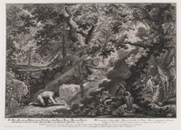 KG 01111
<br/>
Adam en Eva en de zondeval (serie 12 bladen)
<br/>
<em>Ridinger, Johann Elias (1698-1767)</em>